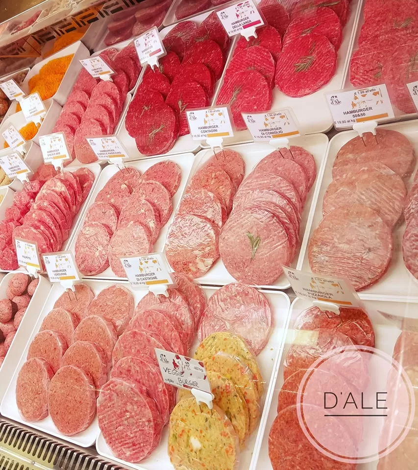 Gli Hamburger della Ristomacelleria d'Ale